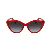 Longchamp Red Acetate Sunglasses